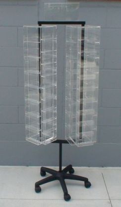 double cardstand on moveable base