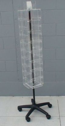 single cardstand on moveable base