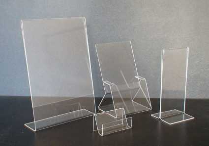brochure stands,card holder